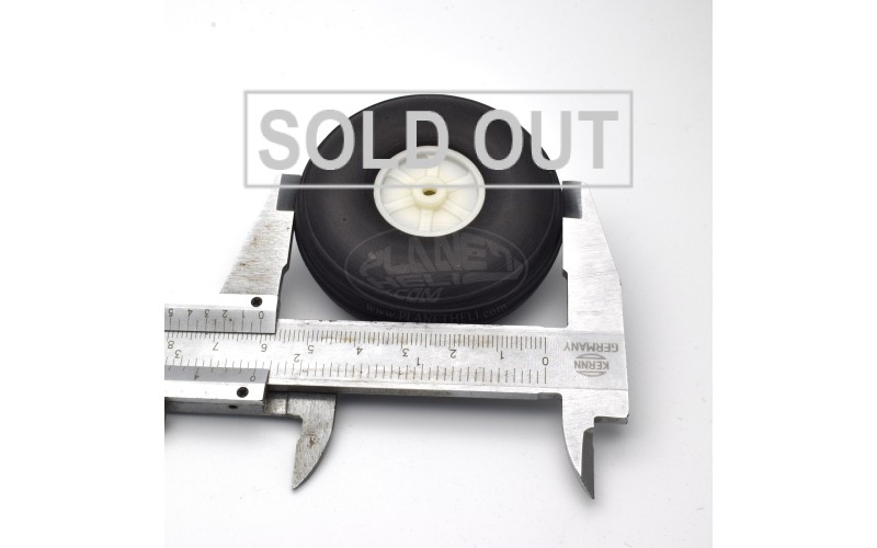 Rubber Wheel For RC Airplane Model And DIY Robot Tires 60mm